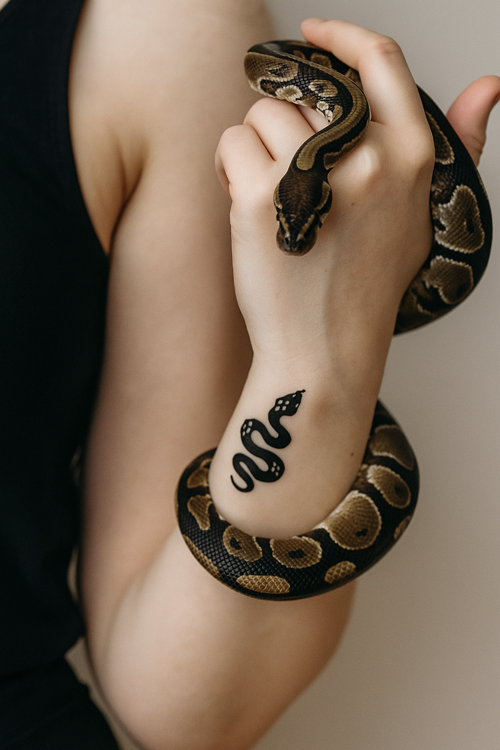 Serpent’s Flow Tattoo