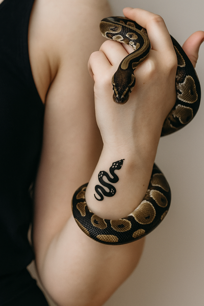Serpent’s Flow Tattoo