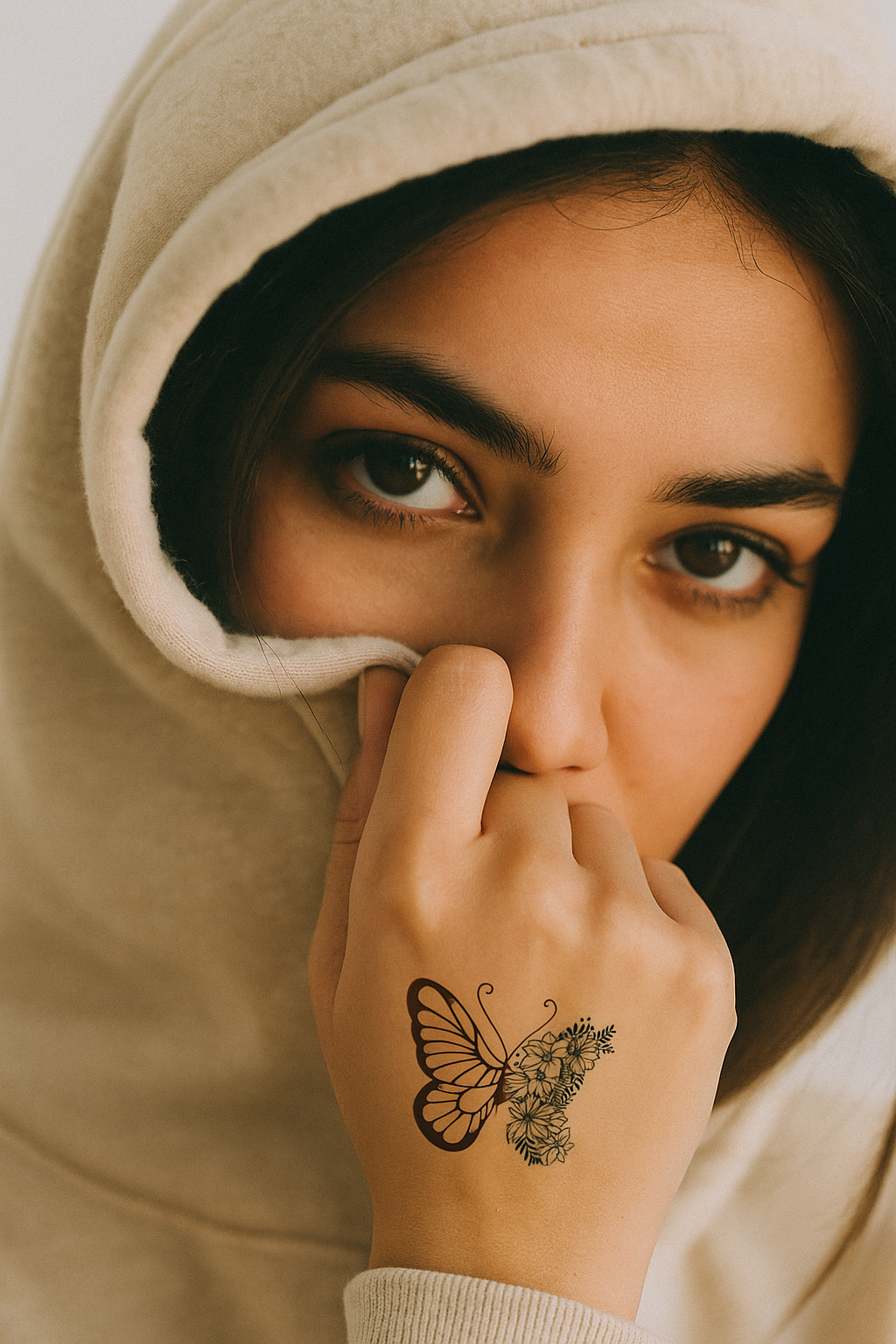 Floral Flight Tattoo