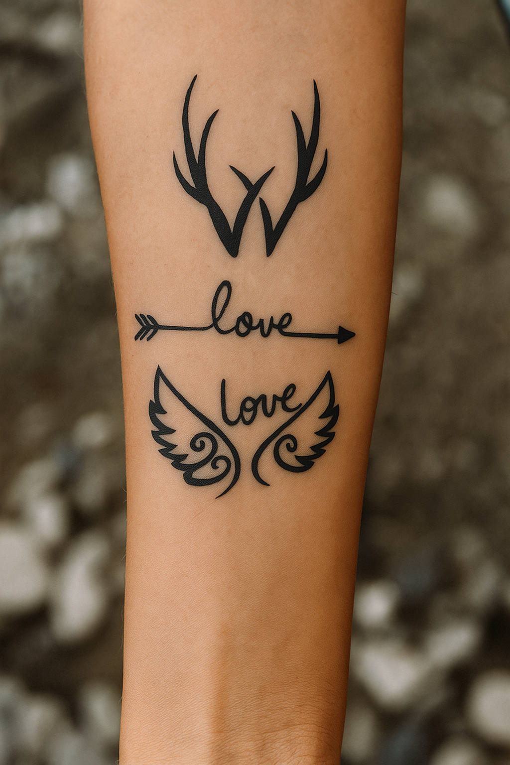 Love Direction Tattoo