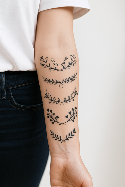 Growth Wreaths Tattoo