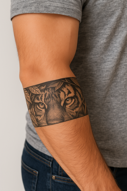 The Tiger's Gaze Tattoo