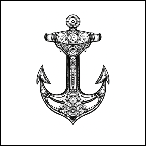 Spirit Anchor Tattoo