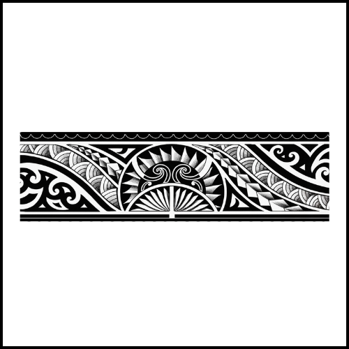 The Tribal Sun Tattoo