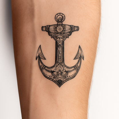 Spirit Anchor Tattoo