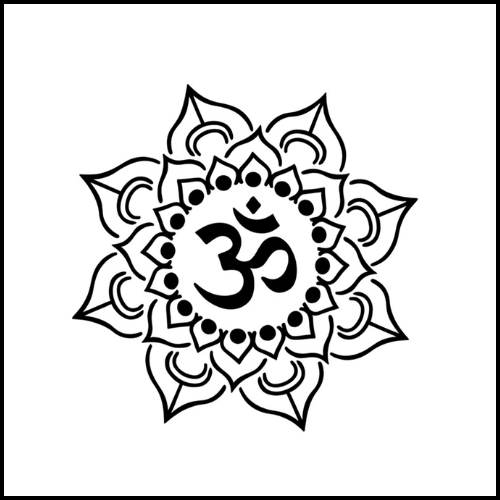 Sacred Om Mandala Tattoo